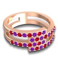 Simple Modern Pave Cita Ring