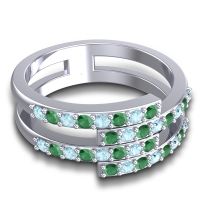Simple Modern Pave Cita Ring