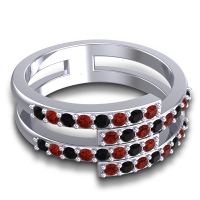 Simple Modern Pave Cita Ring