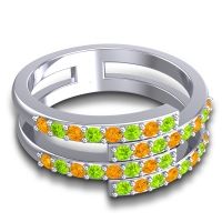 Simple Modern Pave Cita Ring