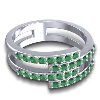 Simple Modern Pave Cita Ring