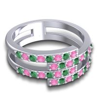 Simple Modern Pave Cita Ring