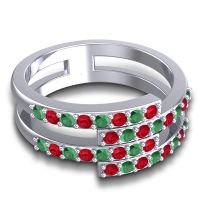 Simple Modern Pave Cita Ring