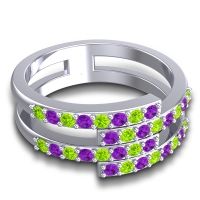 Simple Modern Pave Cita Ring