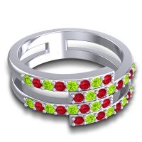 Simple Modern Pave Cita Ring