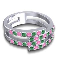 Simple Modern Pave Cita Ring