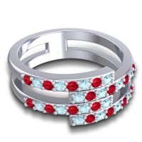 Simple Modern Pave Cita Ring