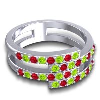 Simple Modern Pave Cita Ring