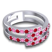 Simple Modern Pave Cita Ring