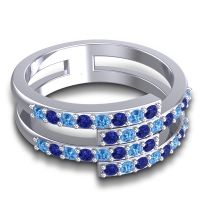 Simple Modern Pave Cita Ring