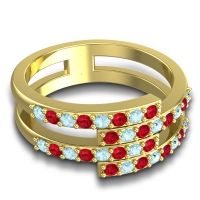 Simple Modern Pave Cita Ring