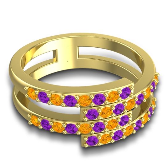 Simple Modern Pave Cita Ring