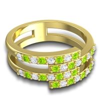 Simple Modern Pave Cita Ring