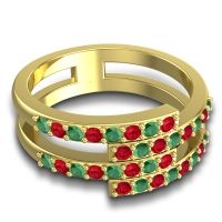 Simple Modern Pave Cita Ring