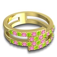 Simple Modern Pave Cita Ring