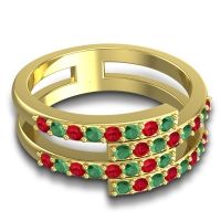 Simple Modern Pave Cita Ring