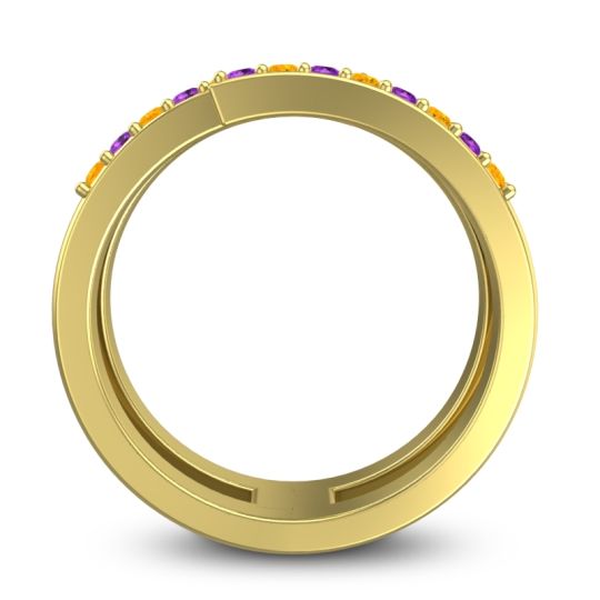 Simple Modern Pave Cita Ring
