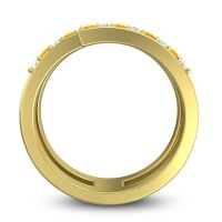 Simple Modern Pave Cita Ring