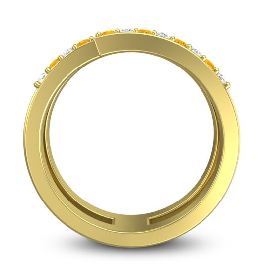 Simple Modern Pave Cita Ring