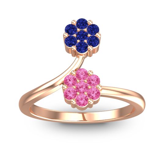 Petite Floral Yamaka Ring