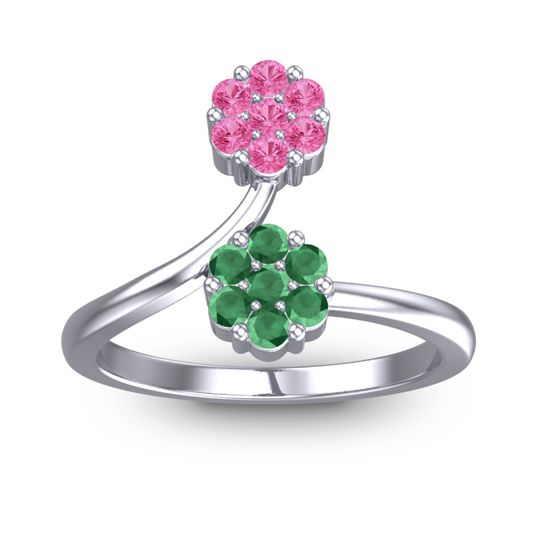Petite Floral Yamaka Ring