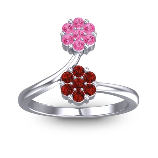Petite Floral Yamaka Ring