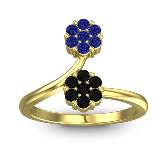 Petite Floral Yamaka Ring