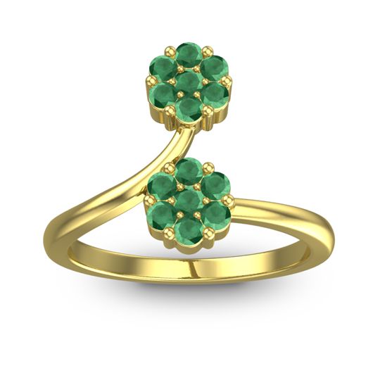 Petite Floral Yamaka Ring