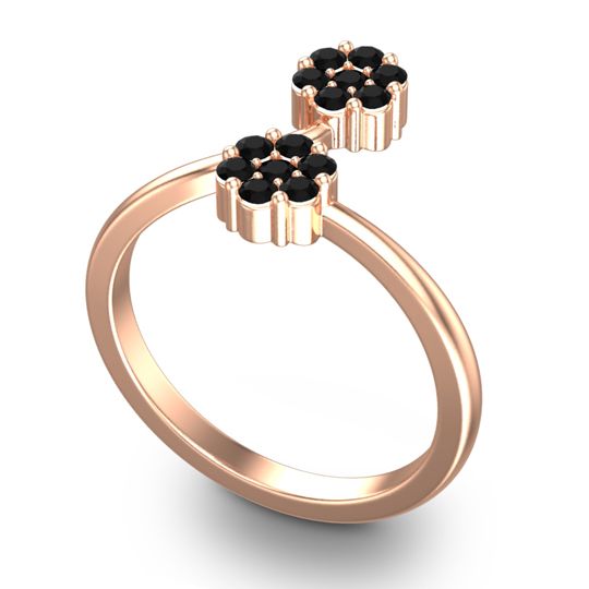 Petite Floral Yamaka Ring