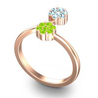 Petite Floral Yamaka Ring