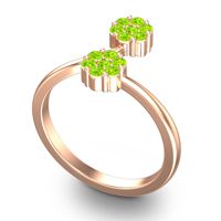 Petite Floral Yamaka Ring