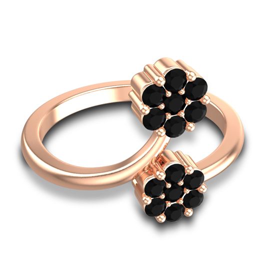 Petite Floral Yamaka Ring