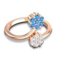 Petite Floral Yamaka Ring