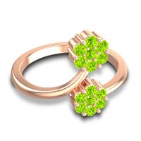 Petite Floral Yamaka Ring
