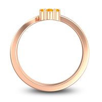 Petite Floral Yamaka Ring
