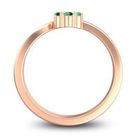 Petite Floral Yamaka Ring