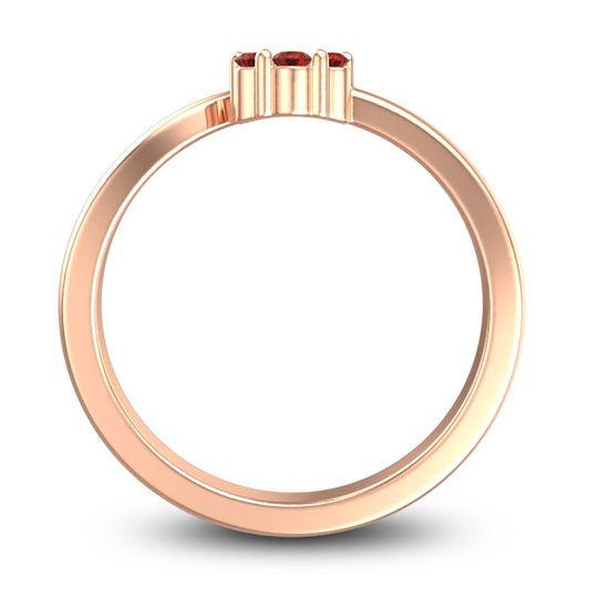 Petite Floral Yamaka Ring