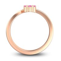 Petite Floral Yamaka Ring