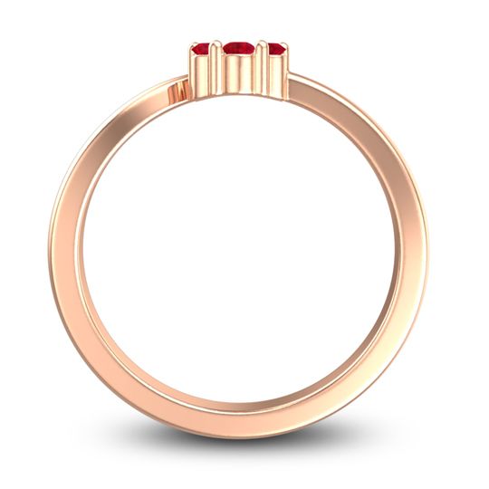 Petite Floral Yamaka Ring