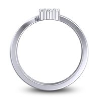 Petite Floral Yamaka Ring