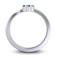 Petite Floral Yamaka Ring