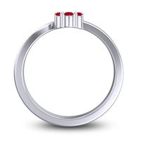 Petite Floral Yamaka Ring