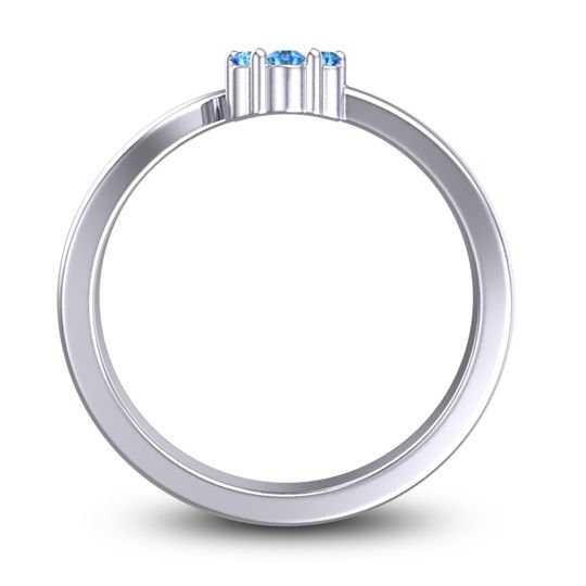 Petite Floral Yamaka Ring