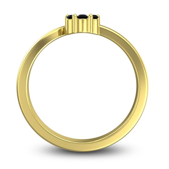Petite Floral Yamaka Ring