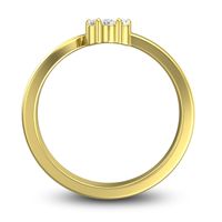 Petite Floral Yamaka Ring