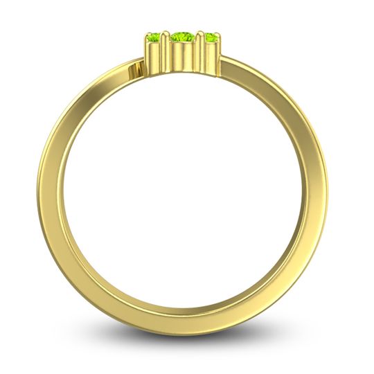 Petite Floral Yamaka Ring