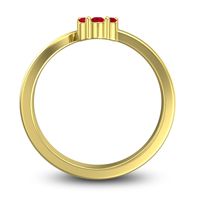 Petite Floral Yamaka Ring