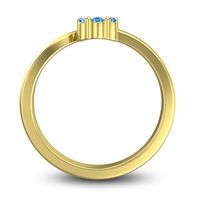 Petite Floral Yamaka Ring