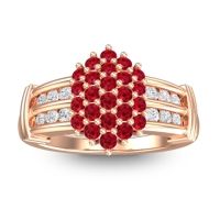 Statement Pave Chattra Ring