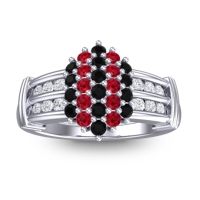 Statement Pave Chattra Ring